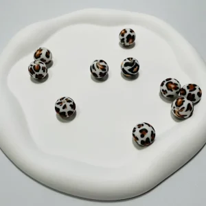 Silicone Beads Leopard Print Styles And More
