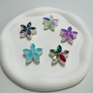 Metal Beads Flower