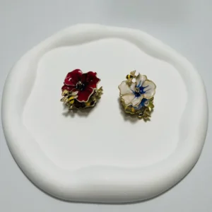 Metal Beads Flower And Bee