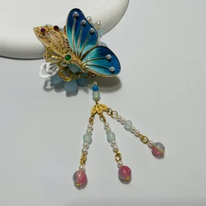 Pen Toppers Blue Butterfly