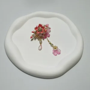 Pen Toppers Pink Flower Style One