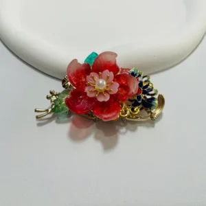 Pen Toppers Red Flower