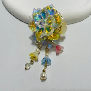 Pen Toppers Yellow Flower